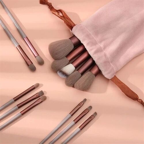 13/8PCS Makeup Brushes Pro Green Brush Set Powder Eyeshadow