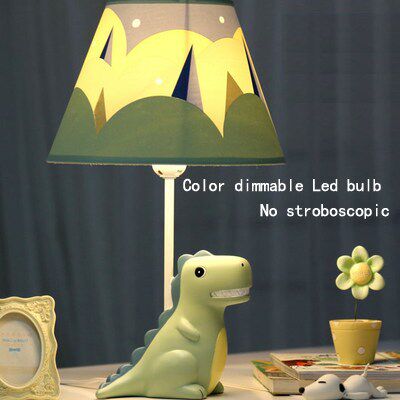 Dinosaur dimmable LED table lamp Childrens room bedside Nig