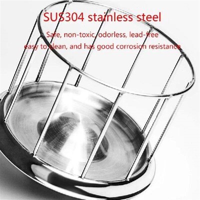 Reptiles Food Water Bowl Round Shape Dish Drinking Bowls