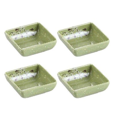 4 Pcs Metamine Vinegar Dish Creative Appearance Dishes