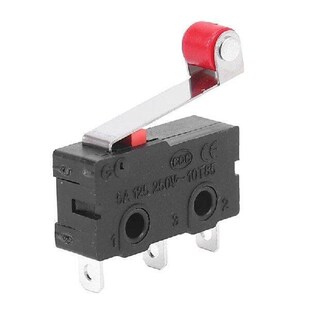 LUDA 20 Pcs Mini Micro-Limit Switch Roller Lever Arm SPDT