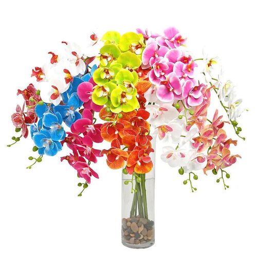 Artificial Butterfly Orchid Flowers Moth Orchids Fake Flower