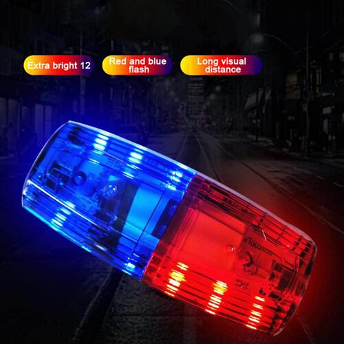 New.LED Shoulder Tactical Police Flashlight with Clip USB