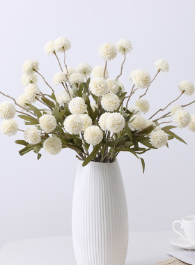 5 Head Silk Dandelion Flower Ball Chrysanthemum Artificial F