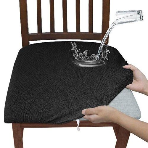 Waterproof Elastic Jacquard Chair Cover for Dining Room