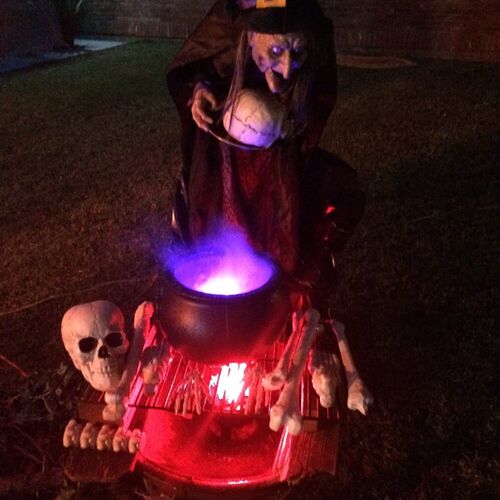 2023 Halloween Mini LED Pumpkin Light Fogger Water Fountain