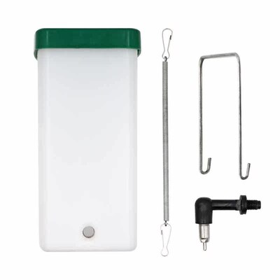 Rabbit Plastic Water Drinking Bottle with Spring Clip & Wire