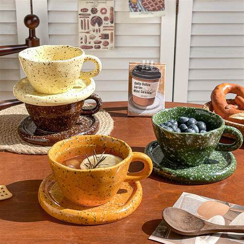 Ceramic Breakfast Set - 240ml Korean Style Ins Design
