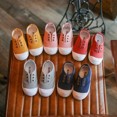 New Spring Summer Kids Shoes For Boys Girls Insole 13.5-18CM