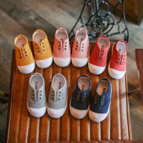New Spring Summer Kids Shoes For Boys Girls Insole 13.5-18CM