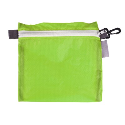 Waterproof Pocket Zipper Nylon Coated Silicon Hook Pouch Por