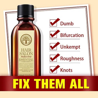 Lakou rgan Har Ol Essental Ol Natural nt-har Loss Prevent Ha