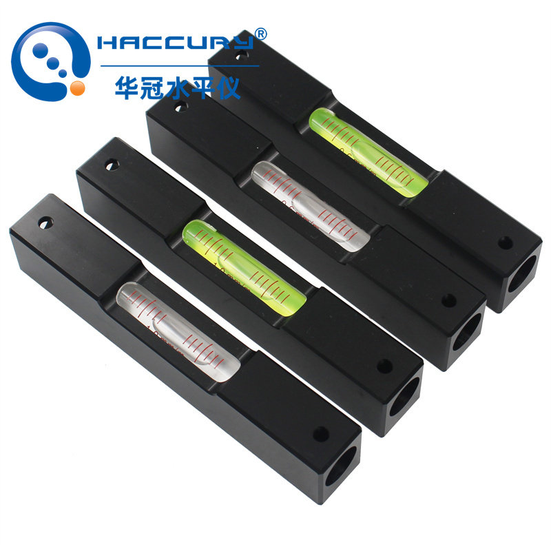 铝合金长条式水平仪台球桌黑色迷你水平尺车床调平水准尺长度0