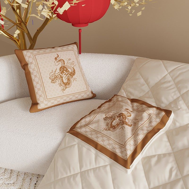 龙年抱枕被办公室午睡枕头毯子二合一多功能加厚车载午睡枕头202,居家布艺,抱枕被,淘宝优惠券,粉丝福利购,淘宝优惠卷