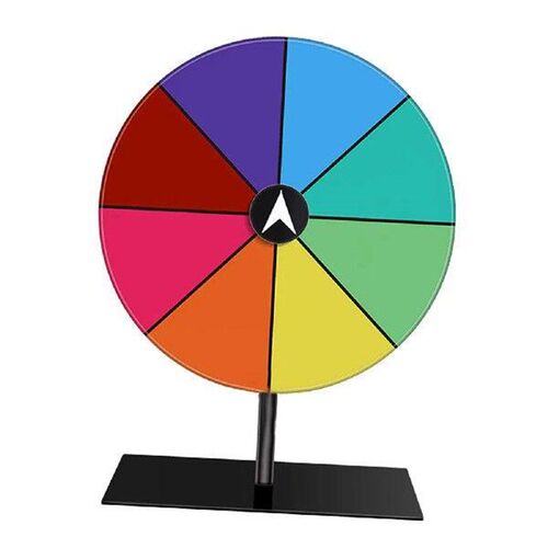 Tabletop Prize Turntable Editable Prize Turntable for