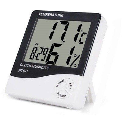 Digital Indoor Thermometer Hygrometer HTC-1 Temperature
