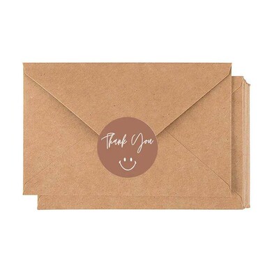 100-500pcs Round Thank You ers for Envelope Seal Labels Gift
