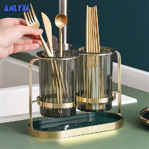1PC Chopstick Holder Dinnerware Drain Rack Household Fork