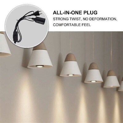 Power Cable E27 Lamp Holder with 303 Power Cord 18m