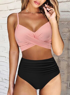 Bikini Set Women Swimsuit 2023 New High Waist Push Up Brazil