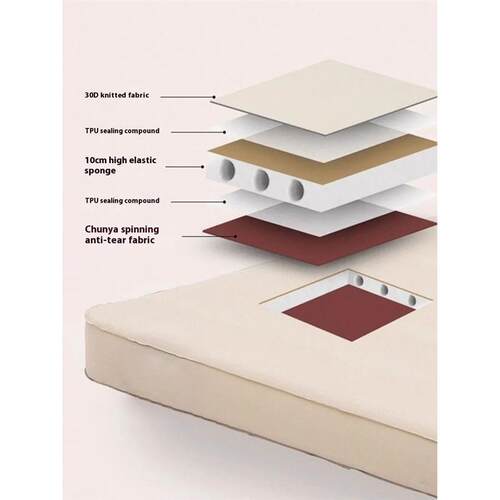Lohascamping double Self-inflating Mattress Thick 10cm Compa