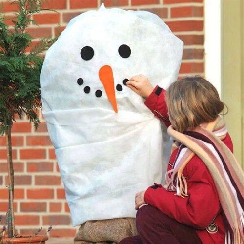 Decoration Anti-freeze Plant Protection Cover with Pattern