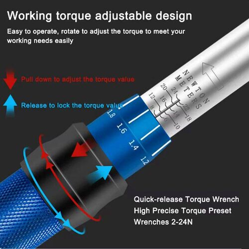 Quick-release Torque Wrench Repairing Tool High Precise Torq