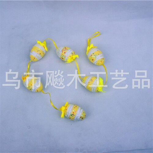 Easter Eggs Festival Supplies Foam Eggs Garland Egg String H