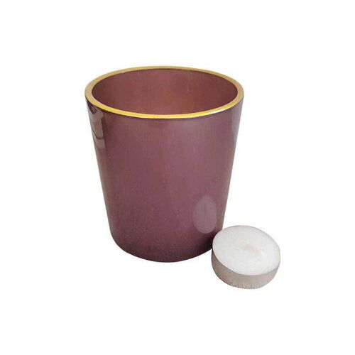 Spot creative glass candle holder aromatherapy empty cup