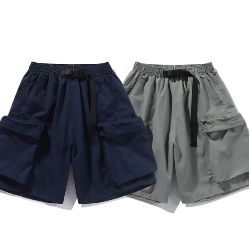 cityboy Vintage Pocket Tooling Shorts Mens Summer Thin Loos