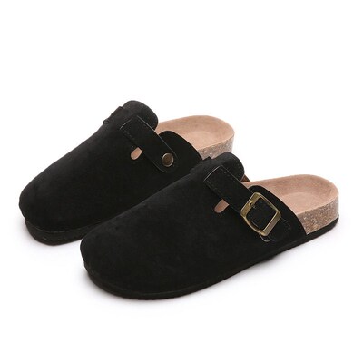 Baotou Slippers For Women Couple Cork Slippers Large Size Ro