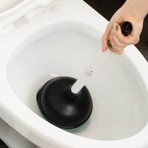 Dredge Plug Air Pump Pipe Plunger Toilet Drain Cleaner Blo
