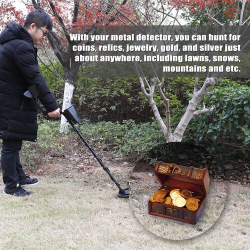 KKMOON Portable Professional Underground Metal Detector Unde