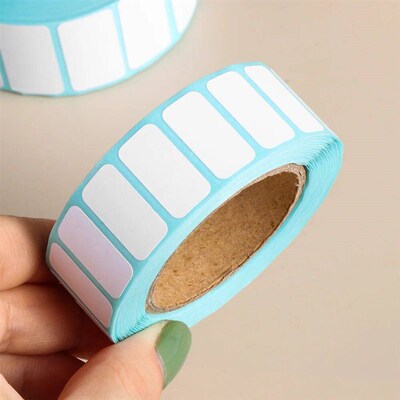 1000pcs Shipping Labels Barcode sticker Supermarket Blank er