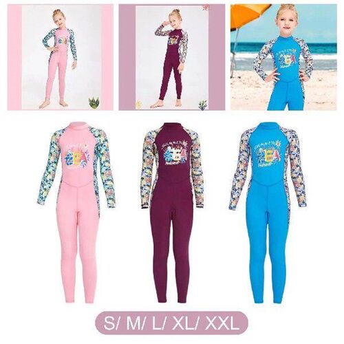 Kids Wetsuit Swimsuit Full Body Long Sleeve Full suits Wet