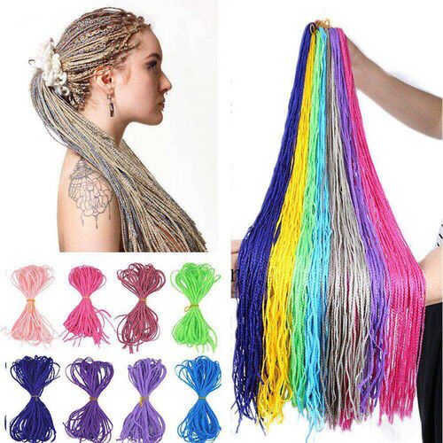 非洲两股辫扭博辫Twist synthetic hair crochet braids手搓接发