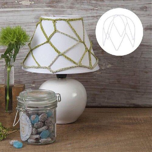 Lampshade 27 Light Socket Chandelier Shade Ring Fitter Iron