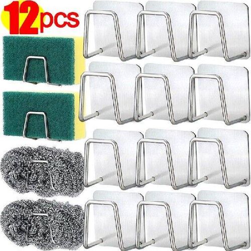12/1PCS Sink Sponges Holder Household Kitchen Stainless