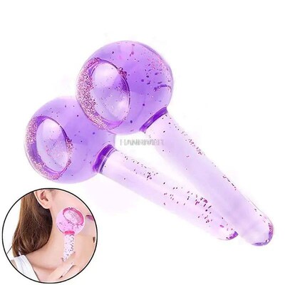 Ice hockey energy beauty crystal ball face cooling ice hocke