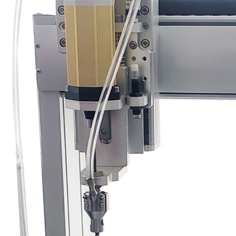 平台自动锁螺丝机五金配件机米顶丝螺丝工位吹气式桌面拧打螺