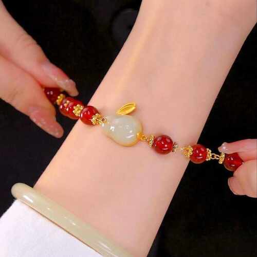 Benmingnian Brlet Womens New Jade Rabbit Girlfriend Transpo