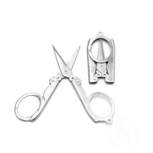 Large folding scissors household scissors thread scissors po