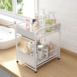 Kitchen seasoning storage rack Push pull drawer cabinet