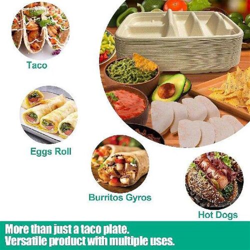 25x Taco Holders Accessories Gifts Taco Tray Plates for