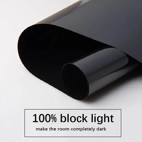 Black Light Blocking Window Film Privacy UV Protection Darke