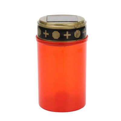 Solar Electronic Candles Tea Light Grave Cemetery Ritual Law