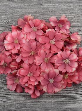 30/100/500pcs 4CM Artificial Silk Daisy Flower Heads For Wed
