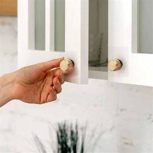 8 Pcs Knurled Cabinet Knobs Kitchen Drawer Knobs Handles