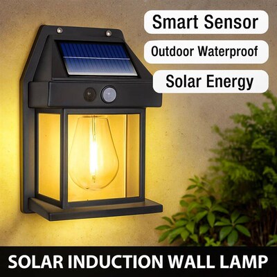 Powerful Solar Wall Light Outdoor Waterproof LED Lamp House
