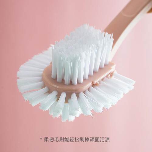 Creative Five-Sided Shoe Brush with Double-Sided Ring Design